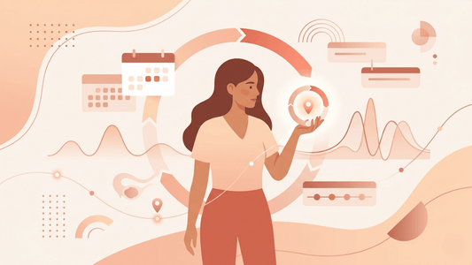 Hormonal wellness illustration.