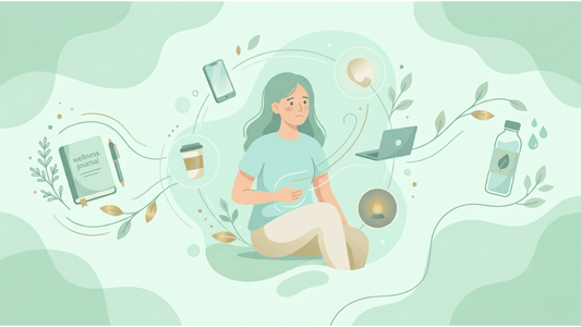 Woman thinking about hormonal health issues
